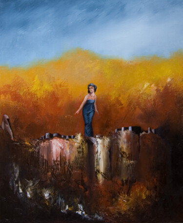 제목이 "LA PETITE DAME AU B…"인 미술작품 Thierry Garnier-Lafond로, 원작, 기름