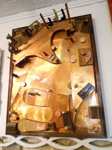 Schilderij getiteld "" Scènes "  2008" door Riquet Faure, Origineel Kunstwerk, Anders