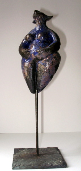 Sculpture intitulée "sans titre 9" par Isabelle Clergue, Œuvre d'art originale, Argile