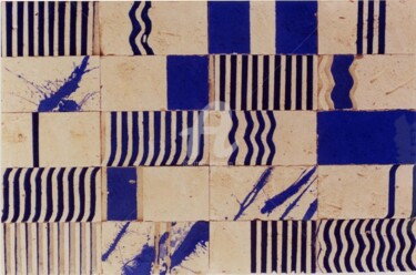 Artigianato intitolato "IN BLU" da Cosimo Amedeo Eliodoro, Opera d'arte originale