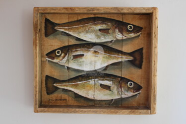 Peinture intitulée "PETITE CAISSE DE CA…" par Philippe Coeurdevey, Œuvre d'art originale, Acrylique