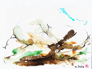 绘画 标题为“PROSERPINE ou PAR M…” 由Monick Bres, 原创艺术品, 墨