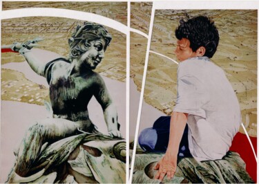Peinture intitulée "Petite âme errante,…" par Sylvie Bayard (Sylvestre), Œuvre d'art originale, Acrylique
