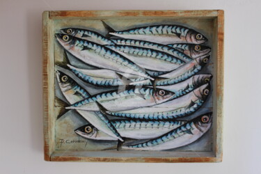 Peinture intitulée "PETITE CAISSE DE MA…" par Philippe Coeurdevey, Œuvre d'art originale, Acrylique