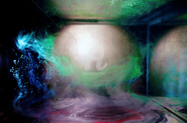 Premature Burial Photographie intitulée "Premature Burial" par Petros Yiannakas, Œuvre d'art originale, Light Painting