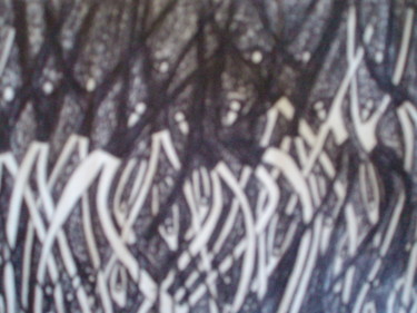 Drawing titled "prague" by Michael Fitzgerald, Original Artwork, Ballpoint pen