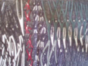 Drawing titled "sydney" by Michael Fitzgerald, Original Artwork, Ballpoint pen