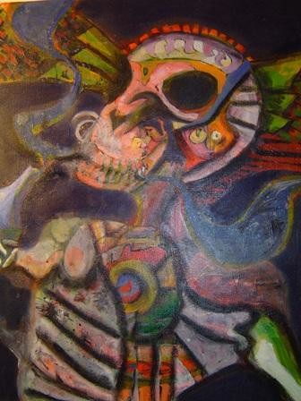 Peinture intitulée "Eau de vie" par Jeremy Bastide, Œuvre d'art originale