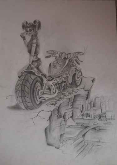 Maeva Dessin intitulée "Maeva" par Philippe Dran, Œuvre d'art originale, Crayon