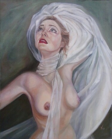 Pintura titulada "Till the end of time" por Vio, Obra de arte original, Oleo