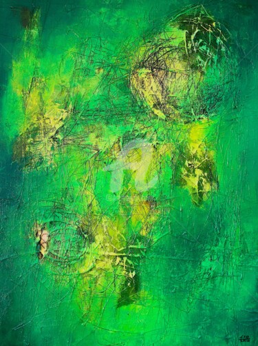 Painting titled "The Tropic of Cance…" by Sio Montera, Original Artwork, Acrylic