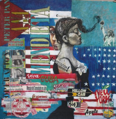 Peinture intitulée "Vers la liberté" par Hélène Py, Œuvre d'art originale, Acrylique