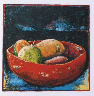 Peinture intitulée "Nature-morte III,St…" par Hélène Py, Œuvre d'art originale, Acrylique