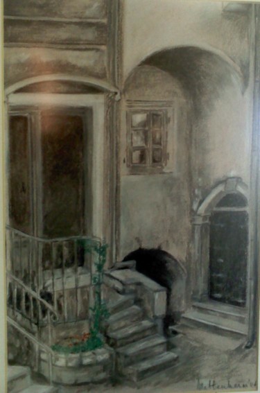 Drawing titled "With a Scent of Anc…" by Branka Mattenheim, Original Artwork, Pastel