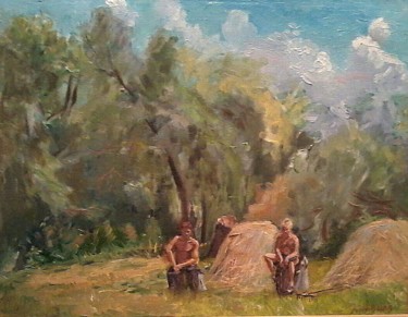 summer vacations Картина под названием "summer vacations" - Юрий Кравцов, Подлинное произведение искусства, Другой