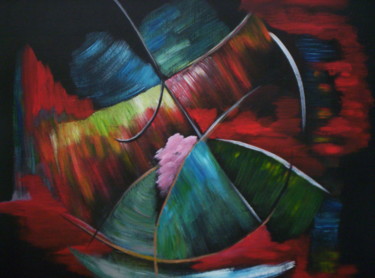 Peinture intitulée "temps-d-o.jpg" par Jocelyne Iché, Œuvre d'art originale, Acrylique
