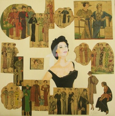 Painting titled "Ava Gardner" by Ghislaine Phelut-Sanchez, Original Artwork, Other