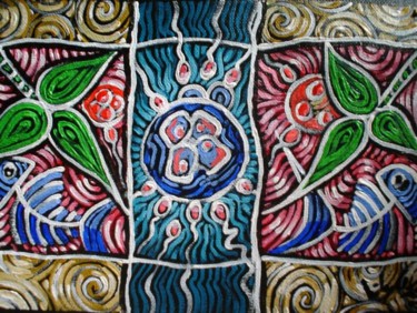 Painting titled "Esperanza" by Lily Valdés, Original Artwork