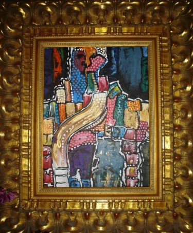 Painting titled "La Cima del Mundo" by Lily Valdés, Original Artwork