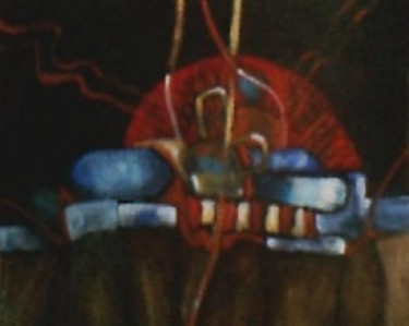 Painting titled "Conspiración de Esc…" by Lily Valdés, Original Artwork