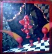 Painting titled "El Juego" by Lily Valdés, Original Artwork