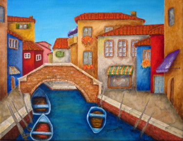 BURANO 绘画 标题为“BURANO” 由Allegretto, 原创艺术品, 丙烯