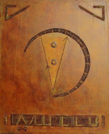 Peinture intitulée "Dynamisme de la pen…" par Pascale Renault, Œuvre d'art originale, Acrylique