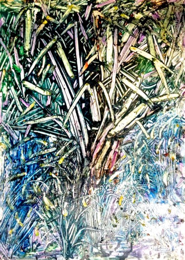 Pintura titulada "Carrizos forgotten_…" por Decolorado, Obra de arte original, Otro