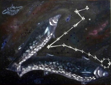 제목이 "Pisces"인 미술작품 Erdal Bölükbaşı로, 원작, 기름