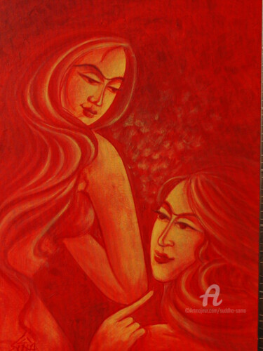 Painting titled "ep-24-surprise-18x2…" by Suddha Sama, Original Artwork