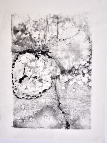 Peinture intitulée "lettres-de-la-mouss…" par Jean Cabane, Œuvre d'art originale