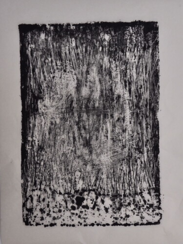 Peinture intitulée "lettres-de-la-mouss…" par Jean Cabane, Œuvre d'art originale