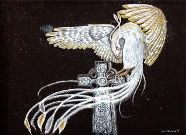 Peinture intitulée "requiem.jpg" par Sandra Chapdelaine, Œuvre d'art originale