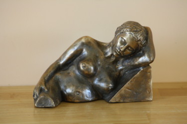 Sculpture intitulée "Maternité" par Denis Thebaudeau, Œuvre d'art originale, Métaux