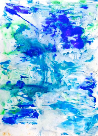 Pintura titulada "Reflection of storm…" por Decolorado, Obra de arte original, Otro