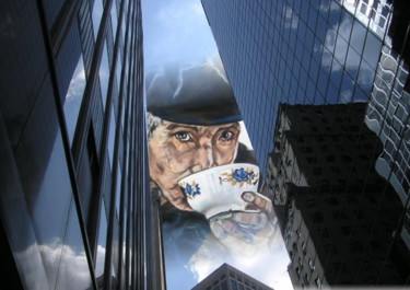 Digital Arts titled "CHARLIE, le sans-lo…" by Catherine Wernette, Original Artwork, Photo Montage