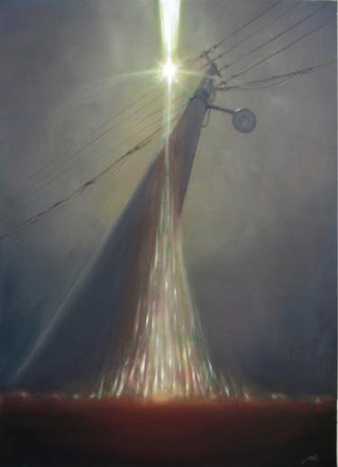 绘画 标题为“great-light-1-65x90…” 由Tao Jia, 原创艺术品, 油