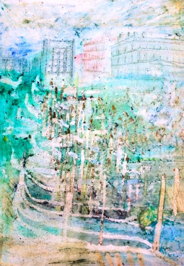 Pintura titulada "Coffee liqueur_vica…" por Decolorado, Obra de arte original, Acrílico