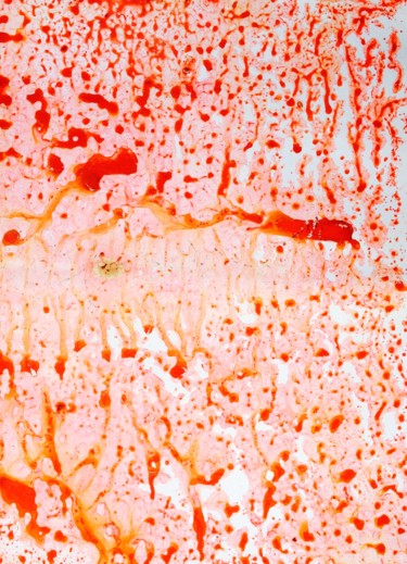 Pintura titulada "The cell and blood_…" por Decolorado, Obra de arte original, Otro