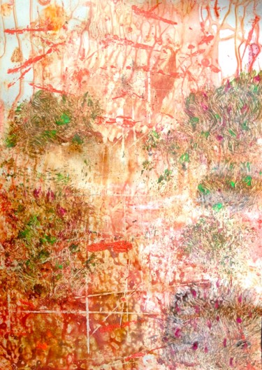 Pintura titulada "Constructive destru…" por Decolorado, Obra de arte original, Otro