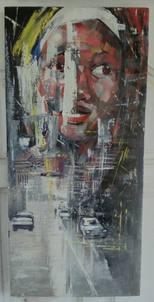 Mother Africa Painting titled "Mother Africa" by Benedict Adedipe, Original Artwork, Acrylic