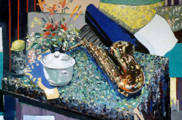 Nature morte au saxophone