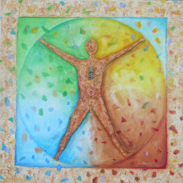 Peinture intitulée "Contemporary Modern…" par Tapiezo, Œuvre d'art originale, Autre