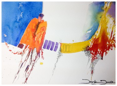 Painting titled "Voyage voyage" by Frank Jooste, Original Artwork