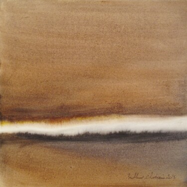 Peinture intitulée "Pigments" par Muriel Buthier-Chartrain, Œuvre d'art originale, Aquarelle