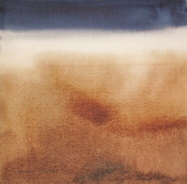 Peinture intitulée "Dessous" par Muriel Buthier-Chartrain, Œuvre d'art originale, Aquarelle