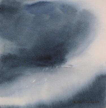 Peinture intitulée "Trop de barrières" par Muriel Buthier-Chartrain, Œuvre d'art originale, Aquarelle