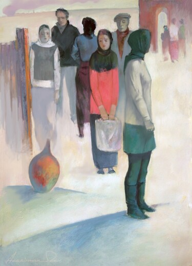 绘画 标题为“Expectation” 由Azeriman, 原创艺术品, 丙烯