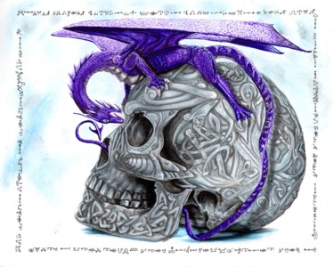 Dessin intitulée "secret-s-untolds096…" par Sandra Chapdelaine, Œuvre d'art originale