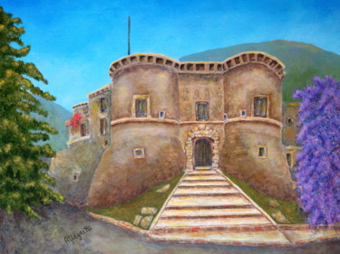 Castello Ducale di Faicchio 绘画 标题为“Castello Ducale di…” 由Allegretto, 原创艺术品, 丙烯